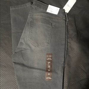 Grey Jessica Simpson Skinny Jeans